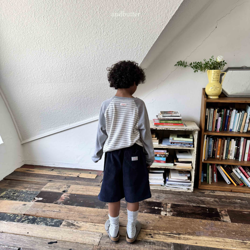 Andbutter - Korean Children Fashion - #minifashionista - Corduroy Love Pants - 12