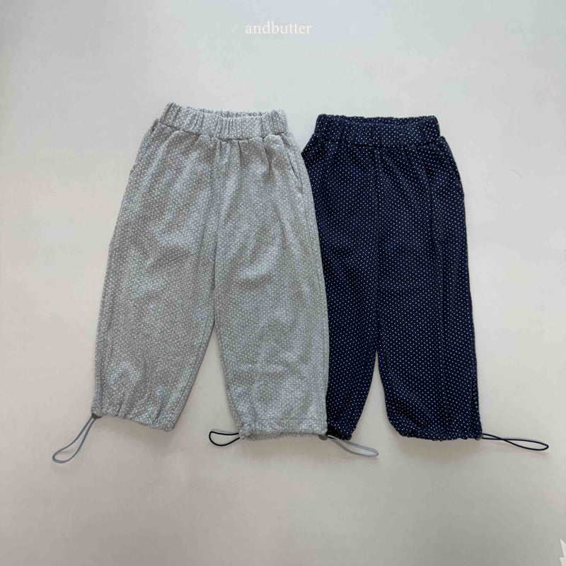 Andbutter - Korean Children Fashion - #minifashionista - String Dot Pants