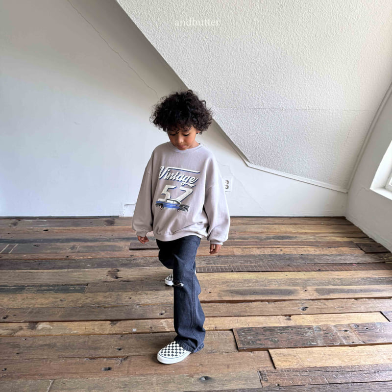 Andbutter - Korean Children Fashion - #prettylittlegirls - Cut-out Denim Pants - 12