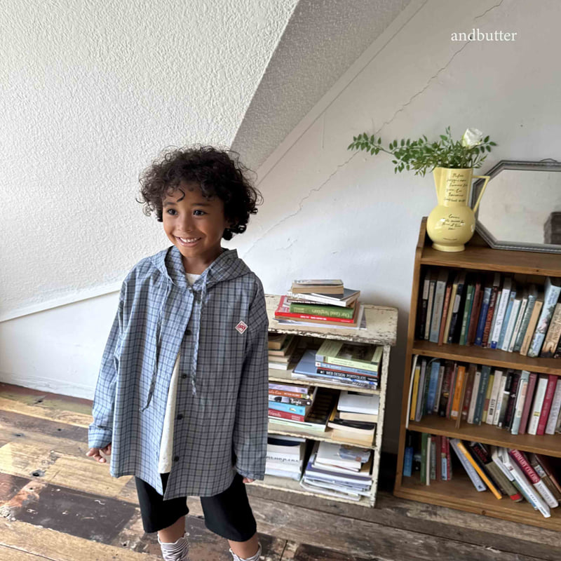 Andbutter - Korean Children Fashion - #prettylittlegirls - Camp Hood Shirt - 3
