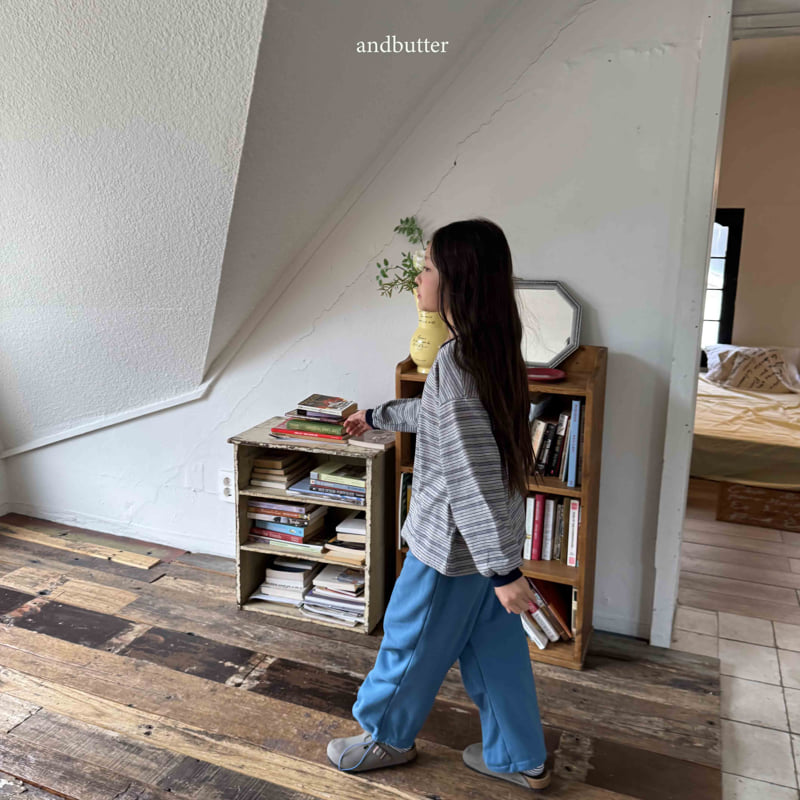 Andbutter - Korean Children Fashion - #prettylittlegirls - Next Stripe Tee - 12