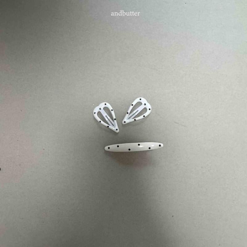 Andbutter - Korean Children Fashion - #todddlerfashion - Heart Clip Pin - 5