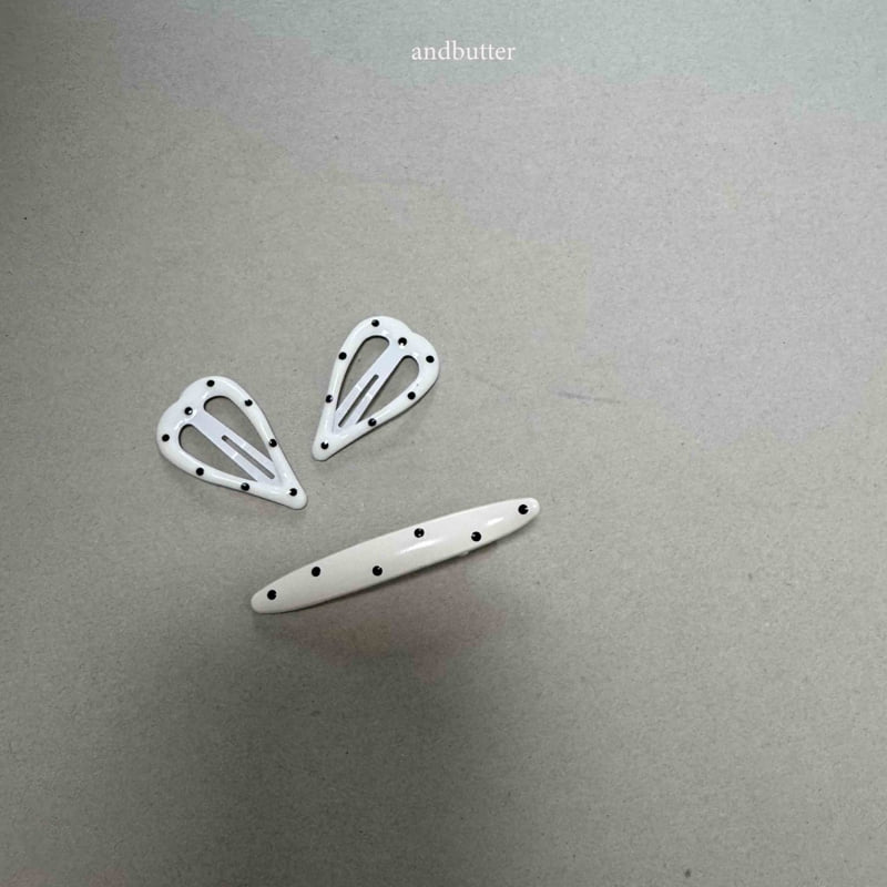 Andbutter - Korean Children Fashion - #toddlerclothing - Heart Clip Pin - 6