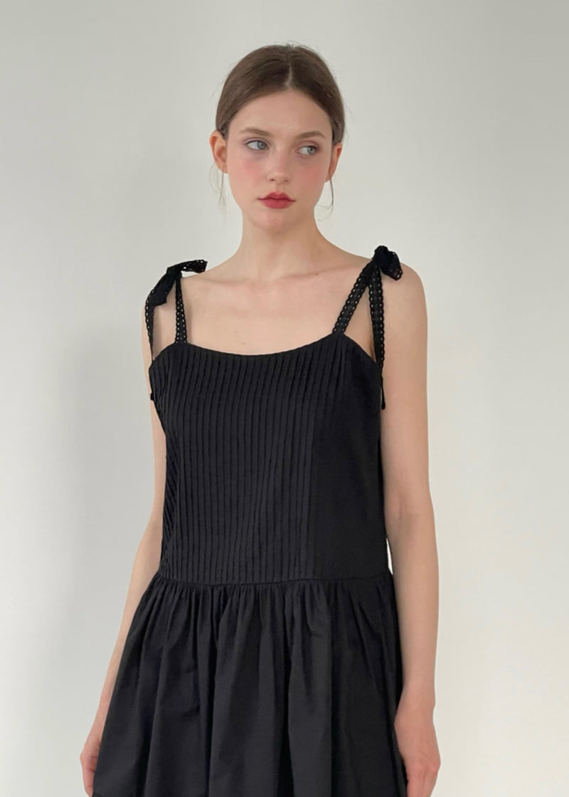 Another Avenue - Korean Women Fashion - #momslook - Pintuck Mini One-piece - 7