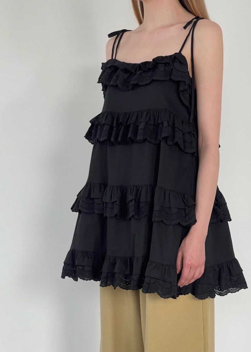 Another Avenue - Korean Women Fashion - #momslook - Tiered Mini One-piece - 6