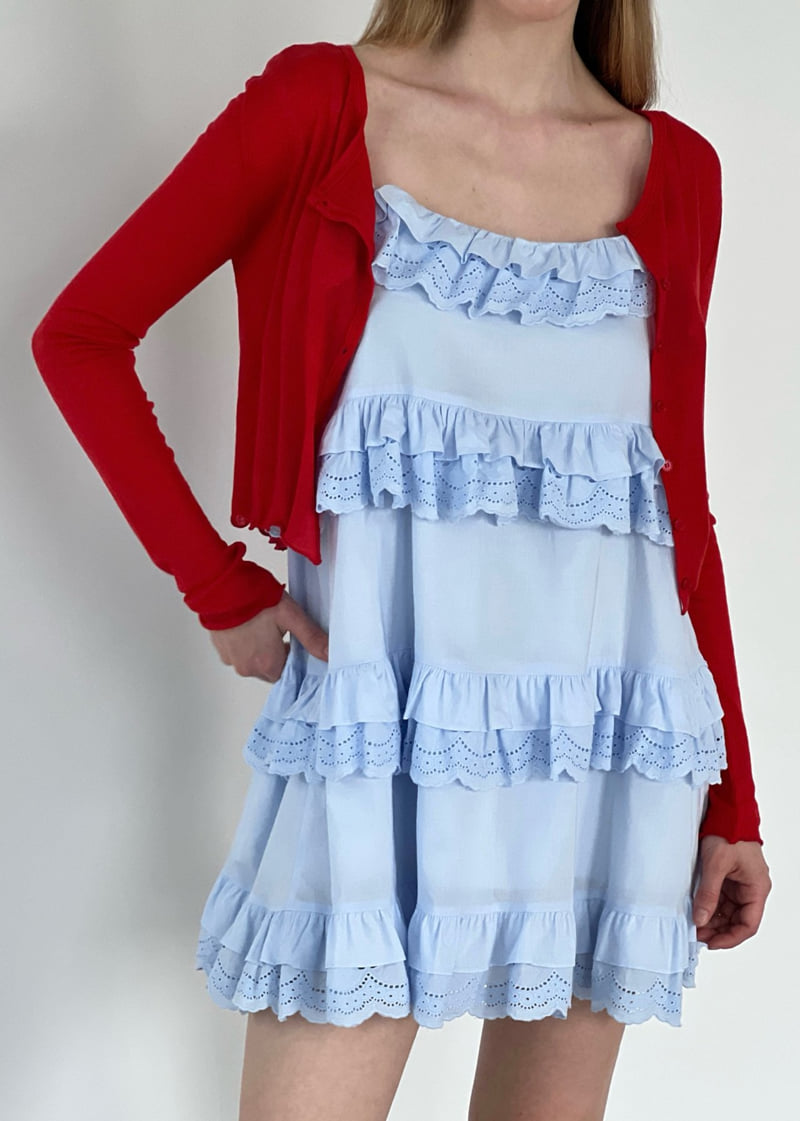 Another Avenue - Korean Women Fashion - #momslook - Tiered Mini One-piece - 8