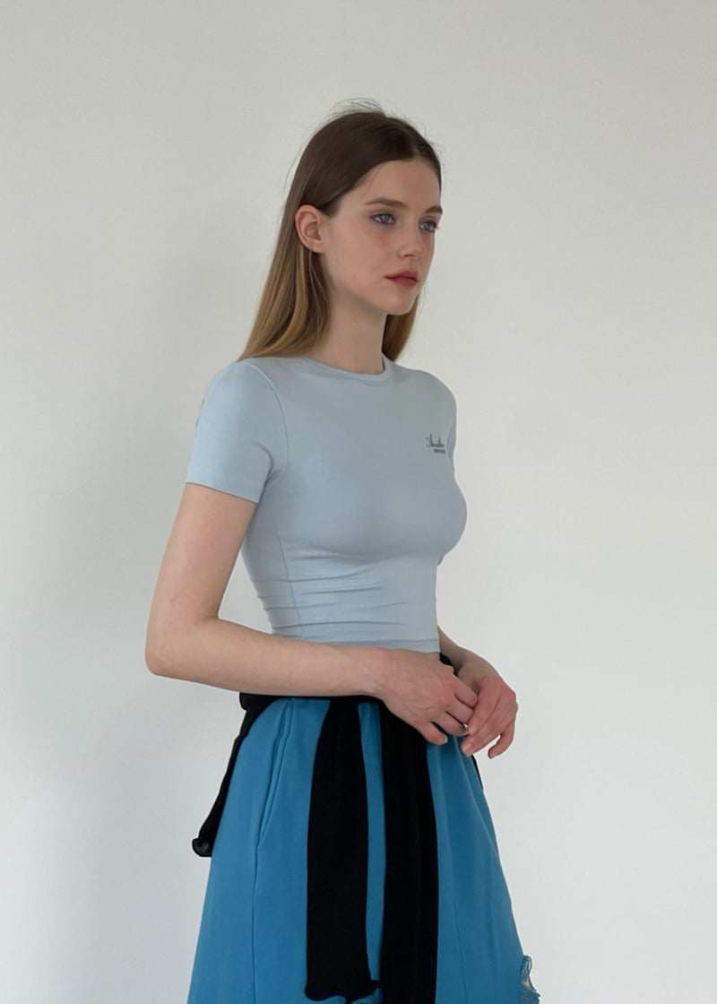 Another Avenue - Korean Women Fashion - #momslook - Daily Crop Tee - 10