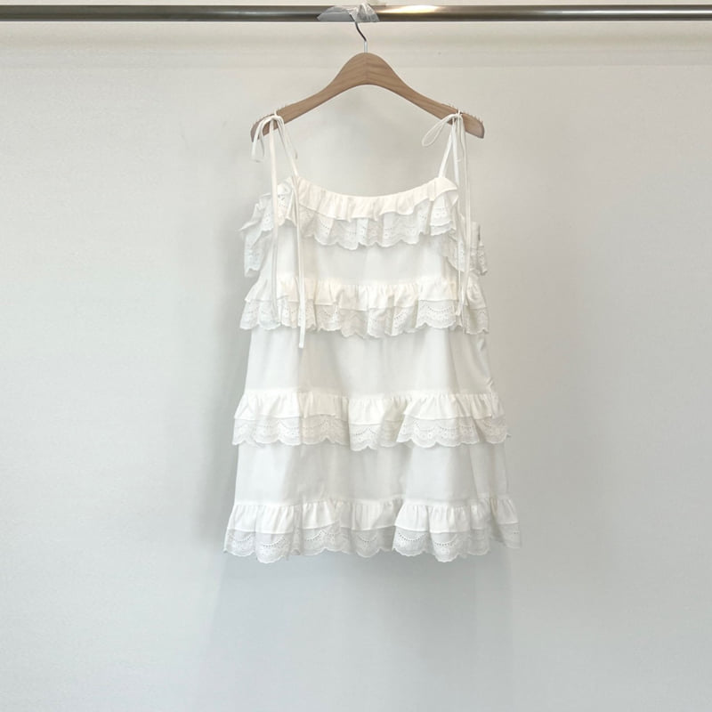 Another Avenue - Korean Women Fashion - #shopsmall - Tiered Mini One-piece - 3