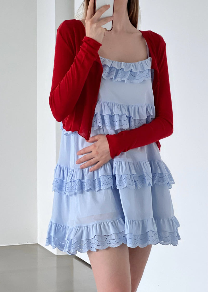 Another Avenue - Korean Women Fashion - #womensfashion - Tiered Mini One-piece - 9