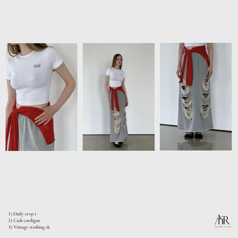 Another Avenue - Korean Women Fashion - #womensfashion - Daily Crop Tee - 11