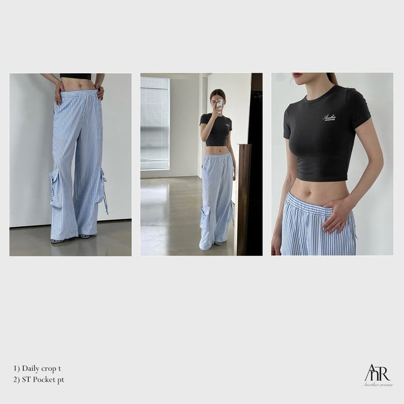 Another Avenue - Korean Women Fashion - #womensfashion - Daily Crop Tee - 5