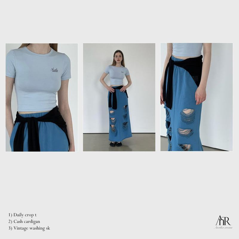 Another Avenue - Korean Women Fashion - #womensfashion - Daily Crop Tee - 9