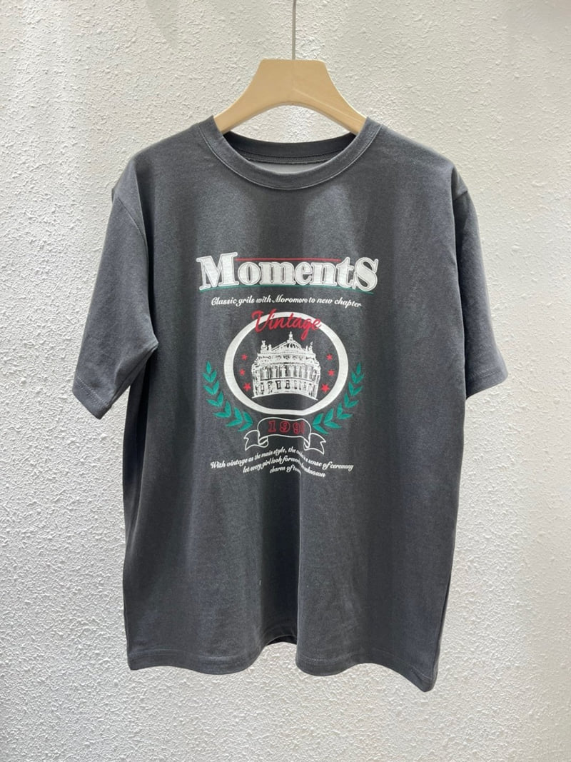 Another Plan - Korean Women Fashion - #momslook - Moment Pig Tee - 10