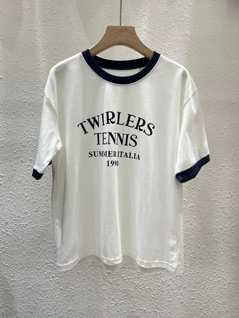 Another Plan - Korean Women Fashion - #momslook - Tennis Tee