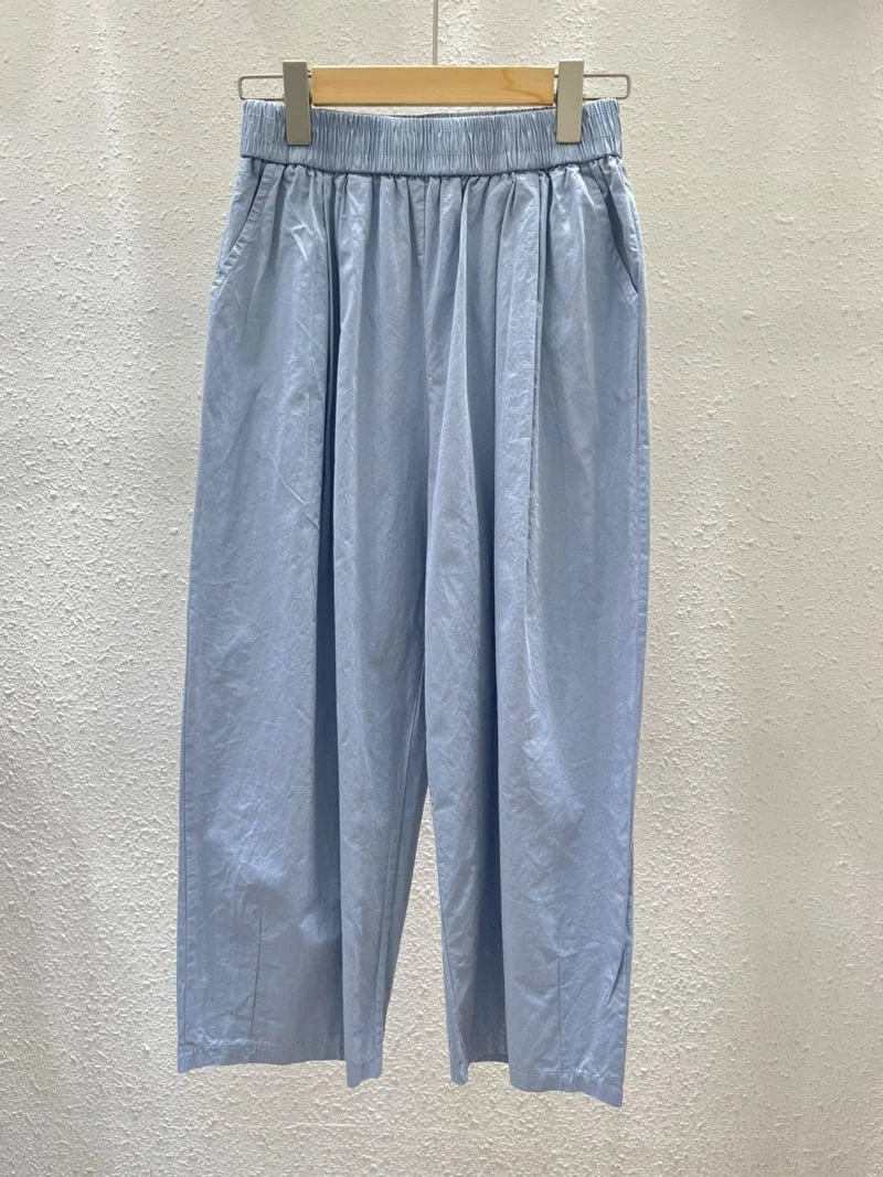 Another Plan - Korean Women Fashion - #momslook - 2408 Summer Baggy Pants - 9