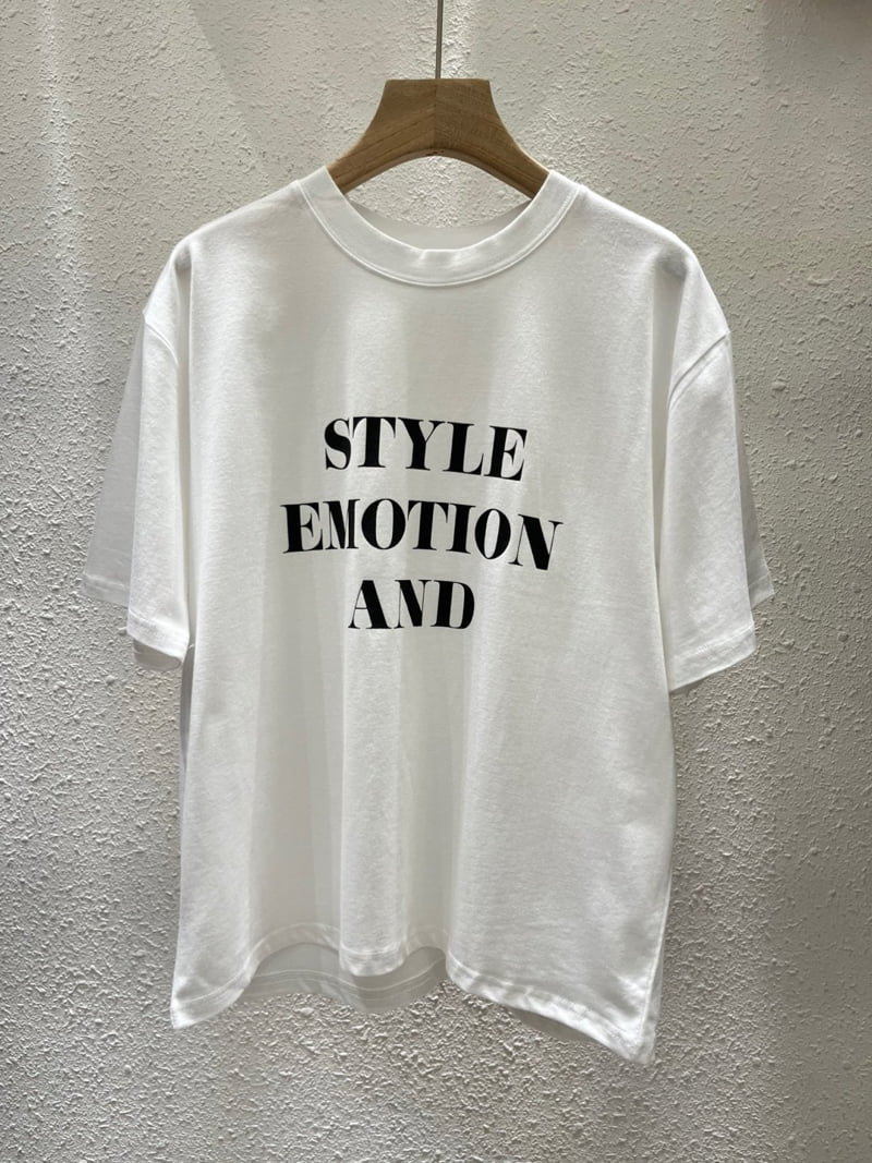 Another Plan - Korean Women Fashion - #momslook - Emotion Modal Tee