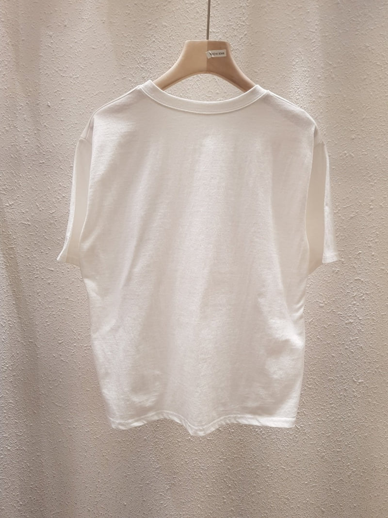 Another Plan - Korean Women Fashion - #momslook - Gray Tee - 5