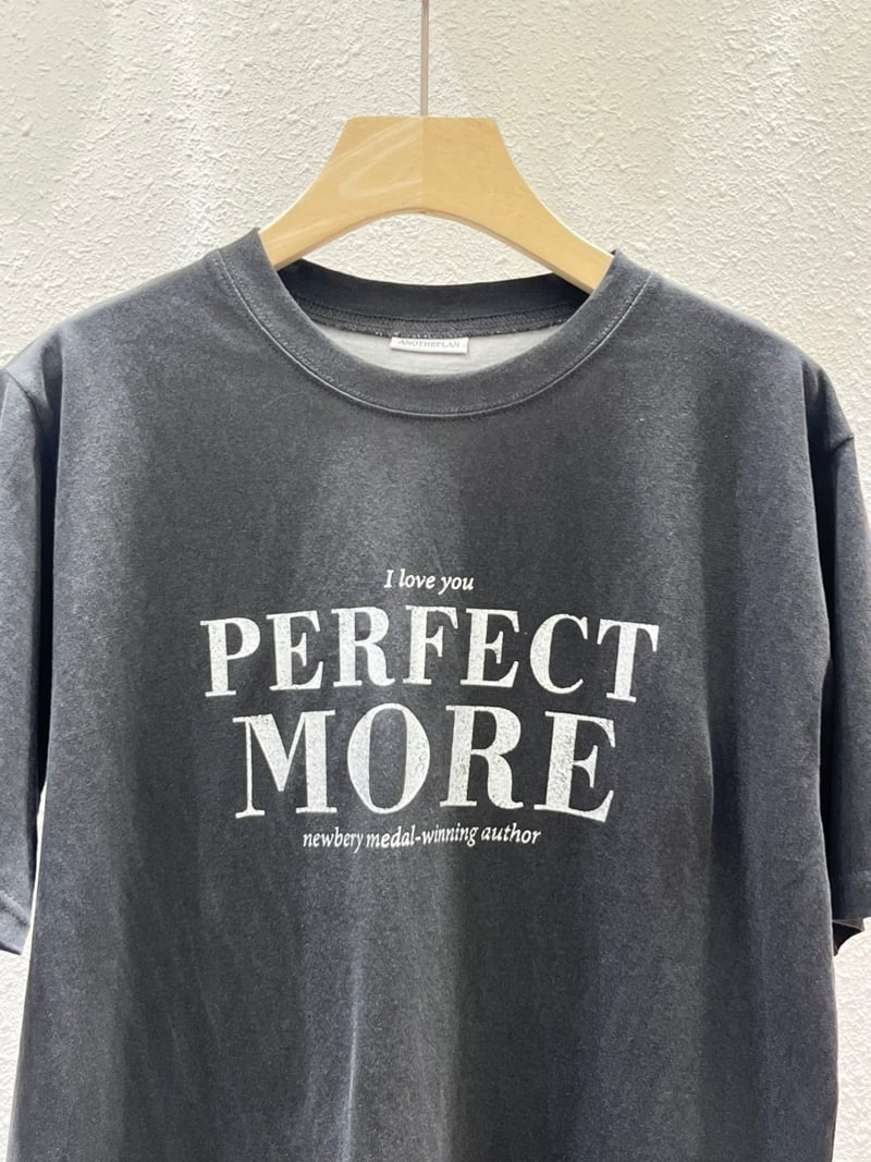 Another Plan - Korean Women Fashion - #momslook - Pig Silver More Tee - 3
