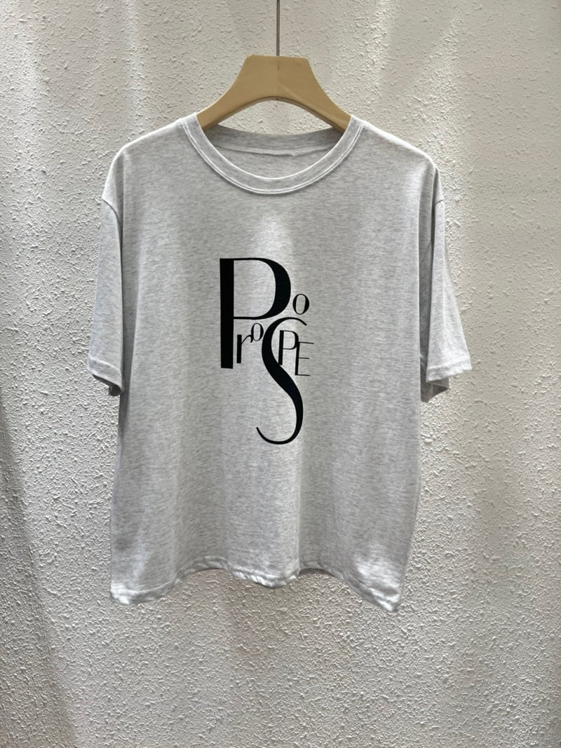 Another Plan - Korean Women Fashion - #momslook - Peace Dumbbell Tee - 6