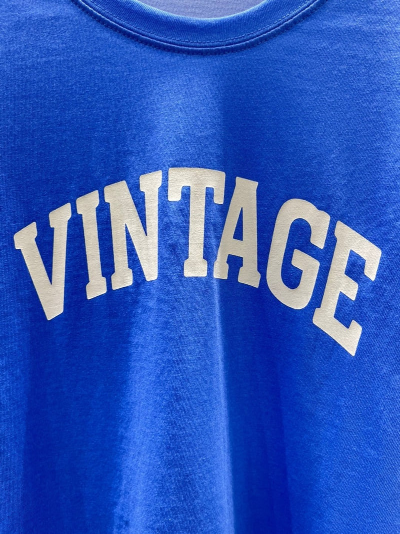 Another Plan - Korean Women Fashion - #momslook - Roll-up Vintage Pig Tee - 11