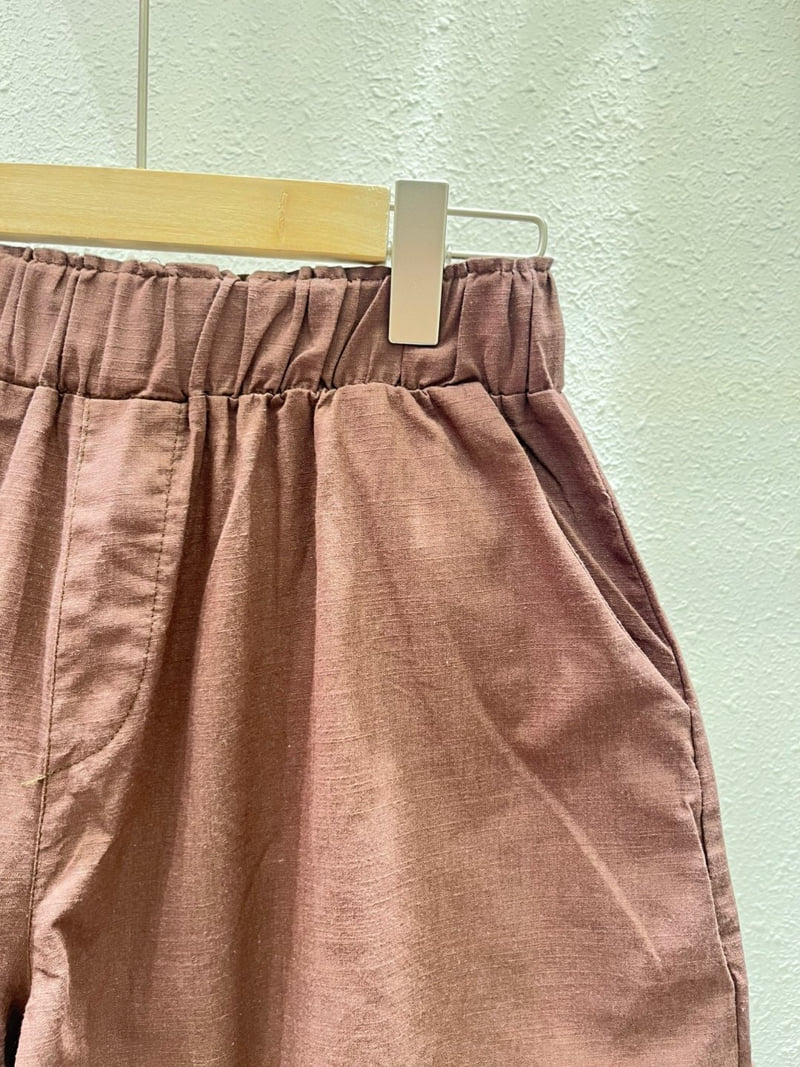 Another Plan - Korean Women Fashion - #momslook - 647-1 Linen Shorts - 7