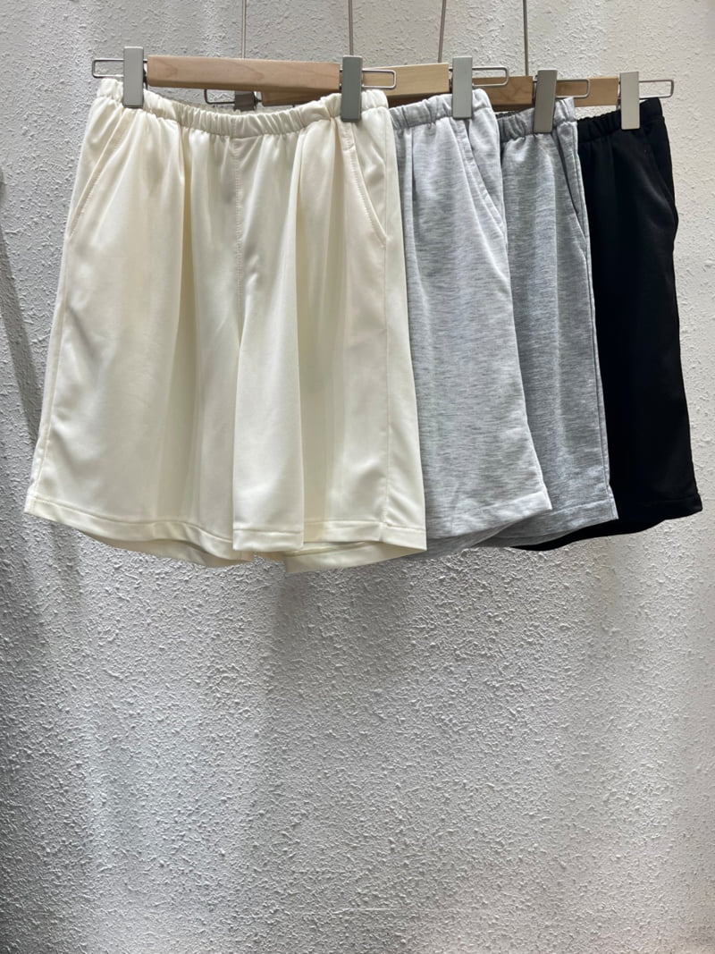Another Plan - Korean Women Fashion - #momslook - 1038 Loopback Shorts - 10