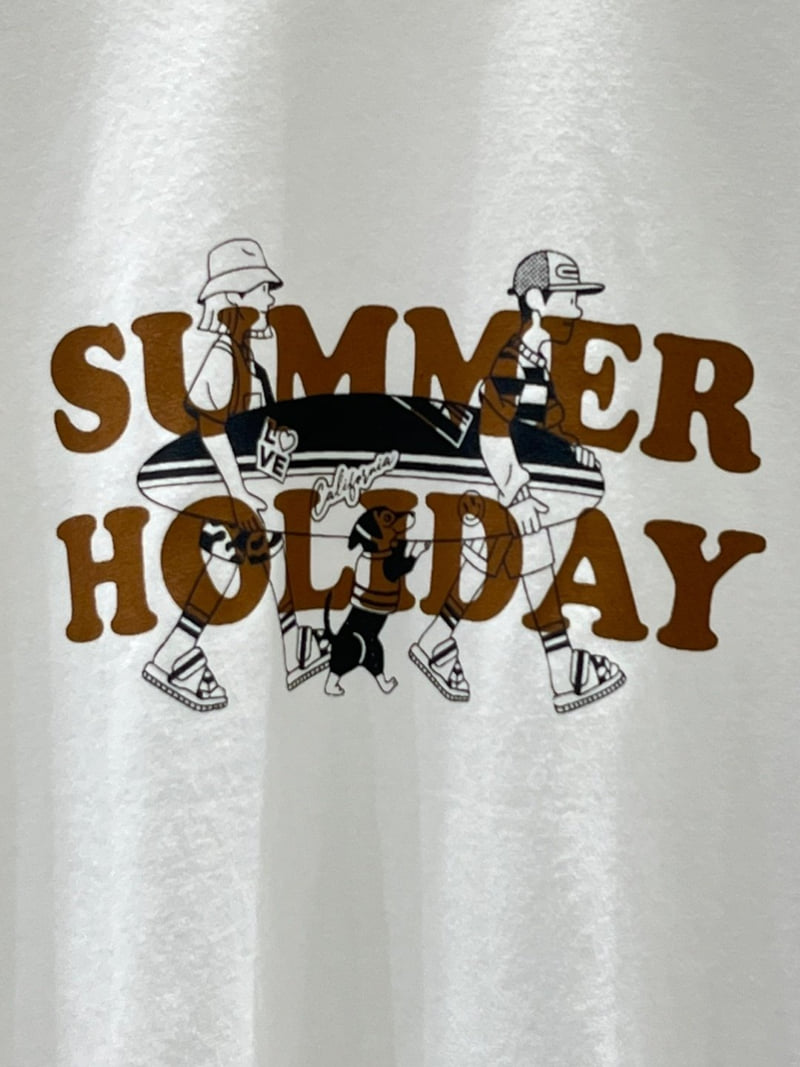 Another Plan - Korean Women Fashion - #momslook - Modal Holiday Tee - 11