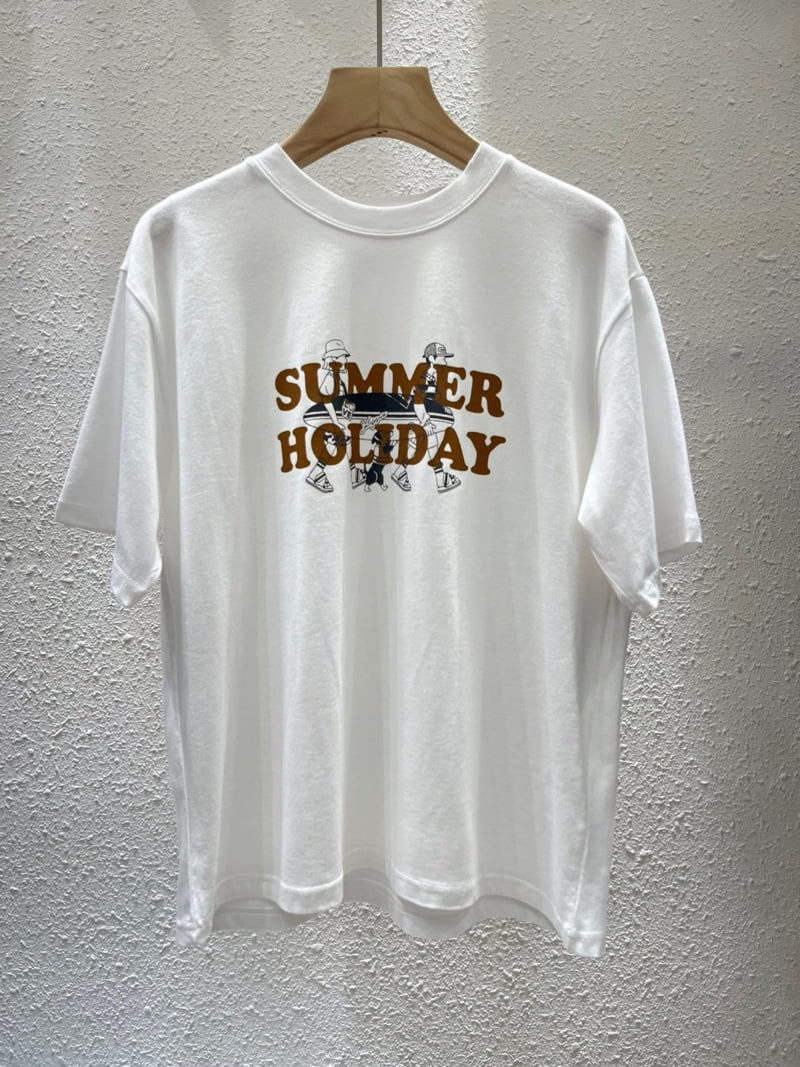 Another Plan - Korean Women Fashion - #momslook - Modal Holiday Tee - 9
