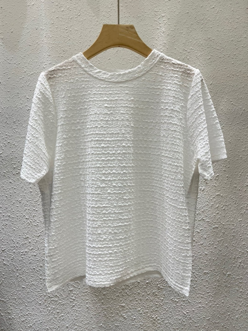 Another Plan - Korean Women Fashion - #momslook - 8022 Poodle Tee - 5
