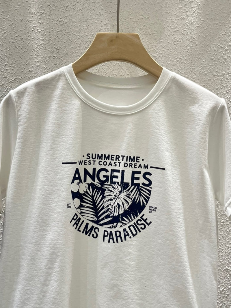 Another Plan - Korean Women Fashion - #pursuepretty - Span Angel Tee - 2