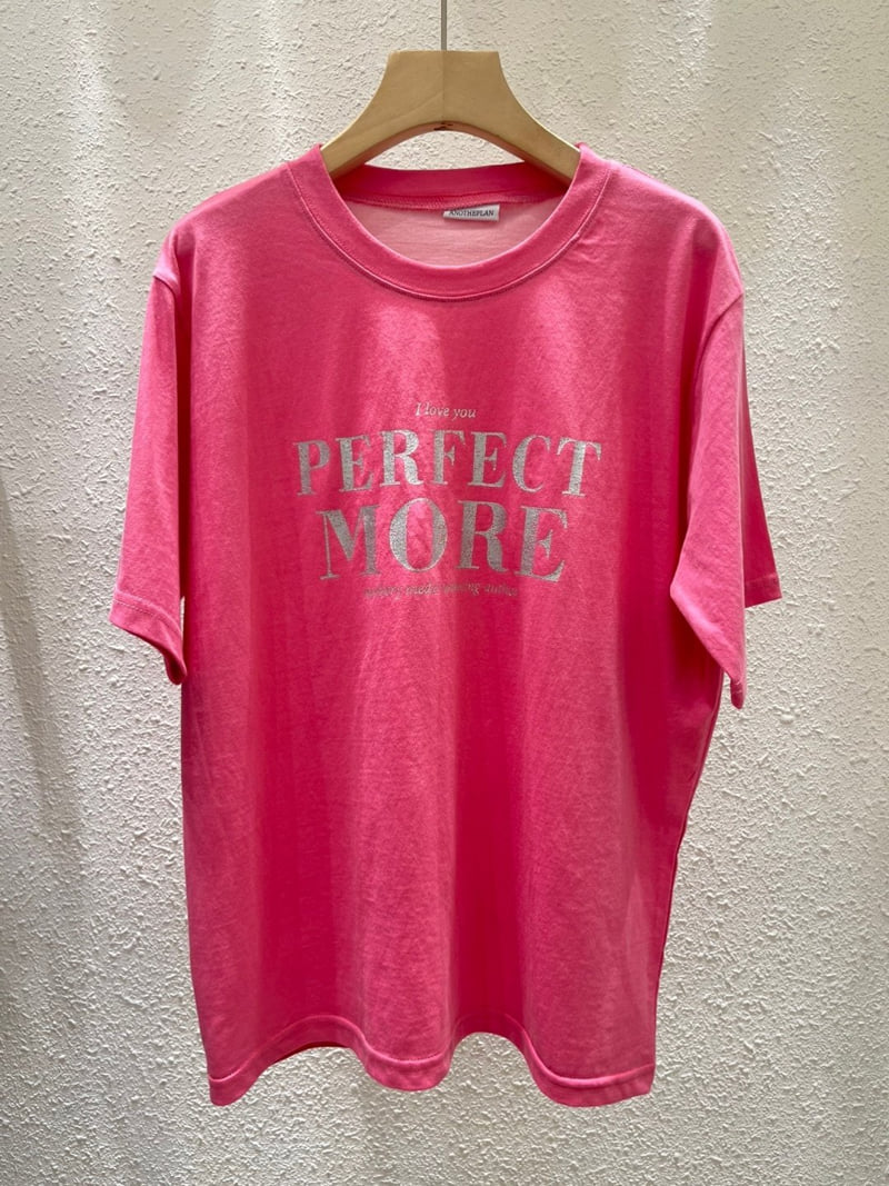 Another Plan - Korean Women Fashion - #restrostyle - Pig Silver More Tee - 10