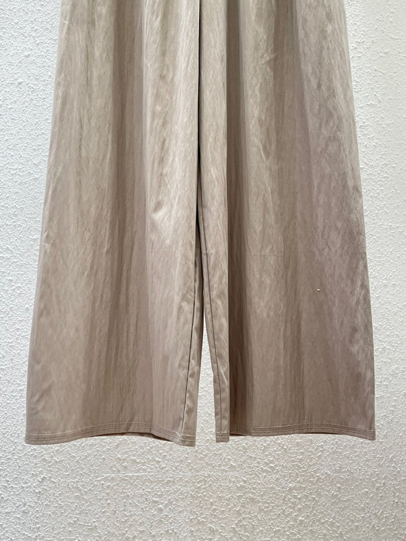 Another Plan - Korean Women Fashion - #restrostyle - 9921 Summer Wide Pants - 3
