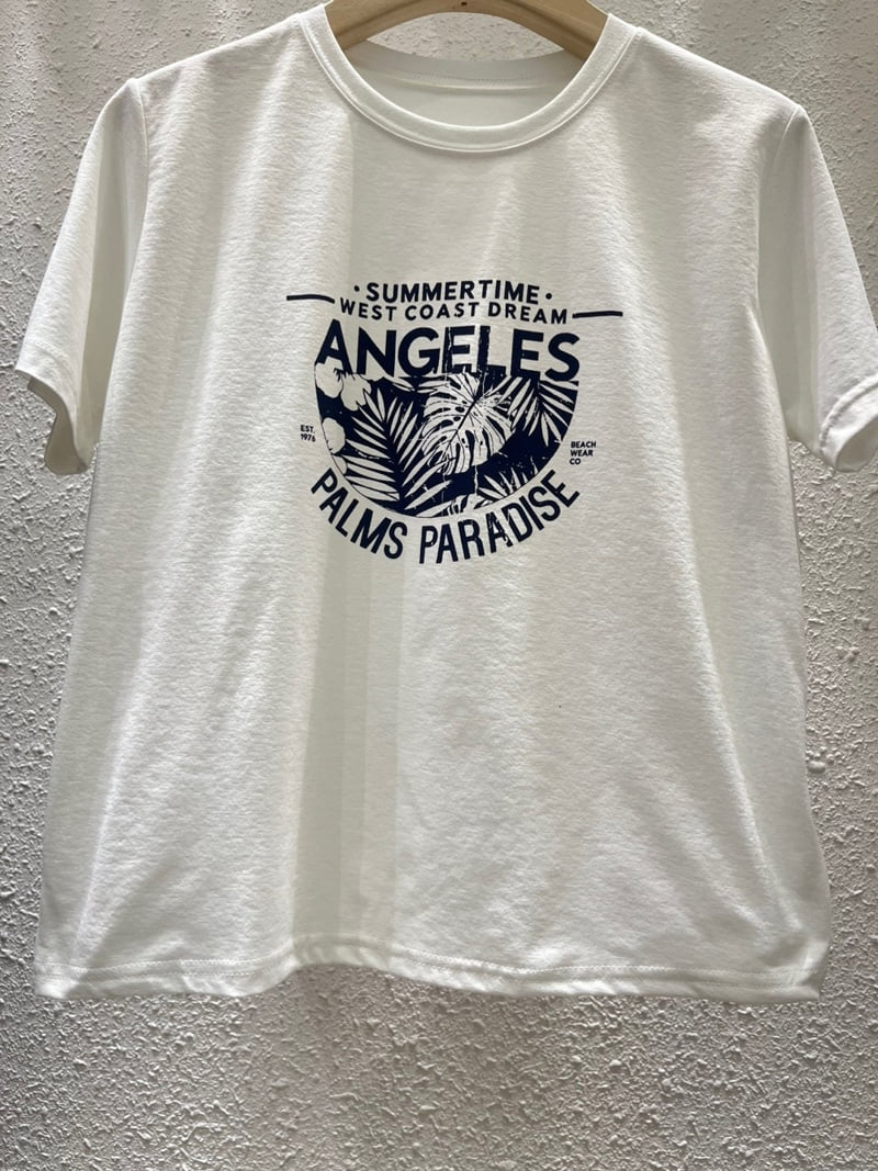 Another Plan - Korean Women Fashion - #restrostyle - Span Angel Tee - 4