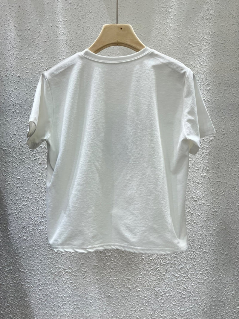 Another Plan - Korean Women Fashion - #shopsmall - Span Angel Tee - 5