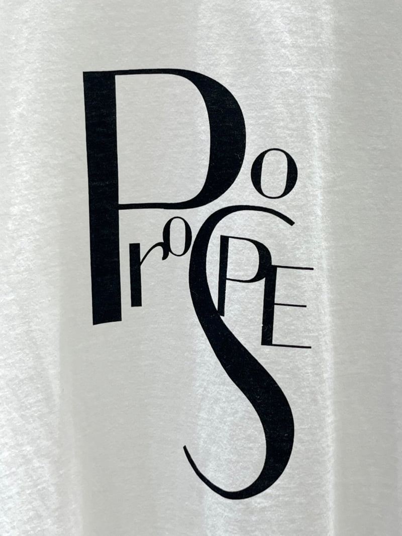 Another Plan - Korean Women Fashion - #shopsmall - Peace Dumbbell Tee - 3