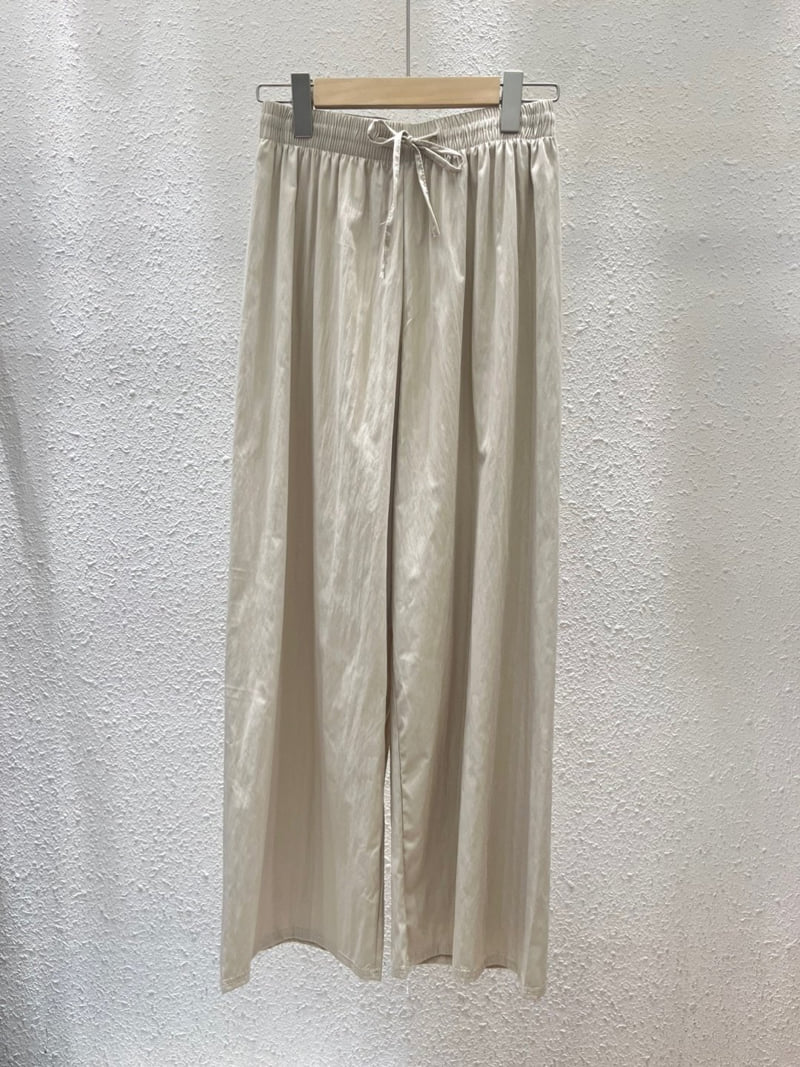 Another Plan - Korean Women Fashion - #shopsmall - 9921 Summer Wide Pants - 5