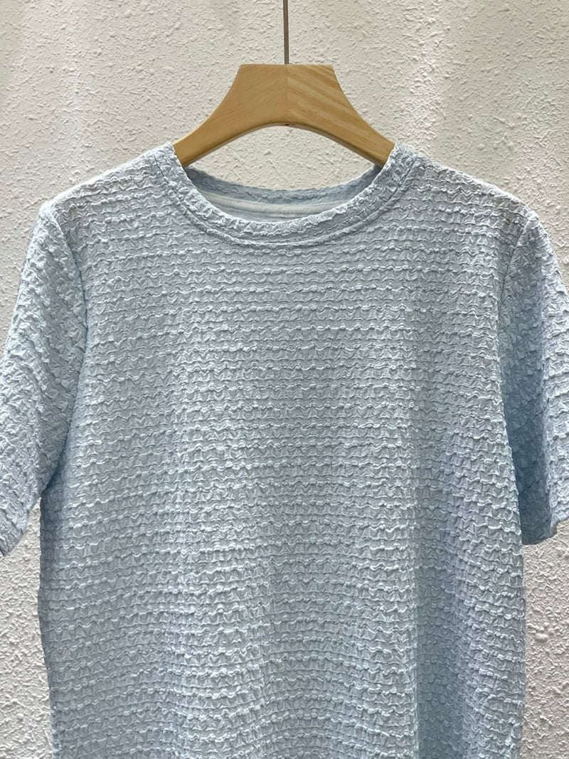 Another Plan - Korean Women Fashion - #shopsmall - 8022 Poodle Tee - 2