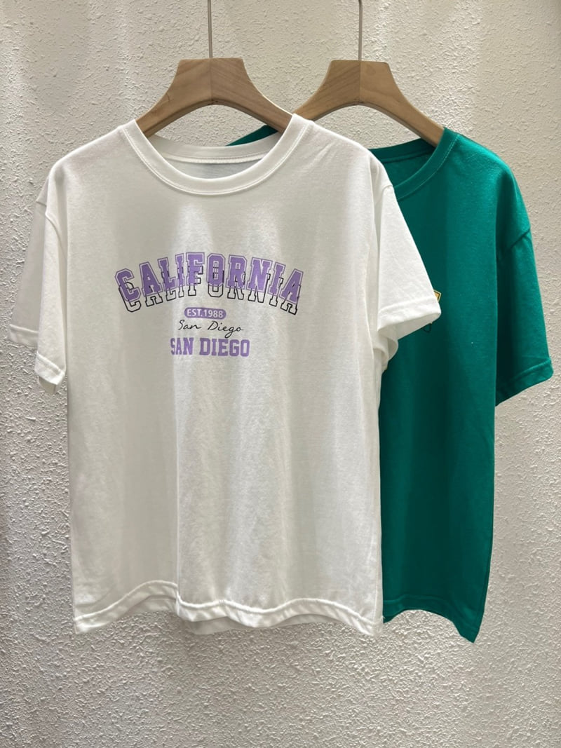 Another Plan - Korean Women Fashion - #vintagekidsstyle - Sandy 88 Tee - 10