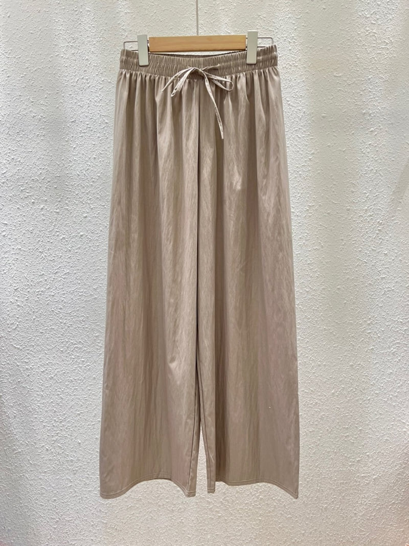Another Plan - Korean Women Fashion - #vintagekidsstyle - 9921 Summer Wide Pants
