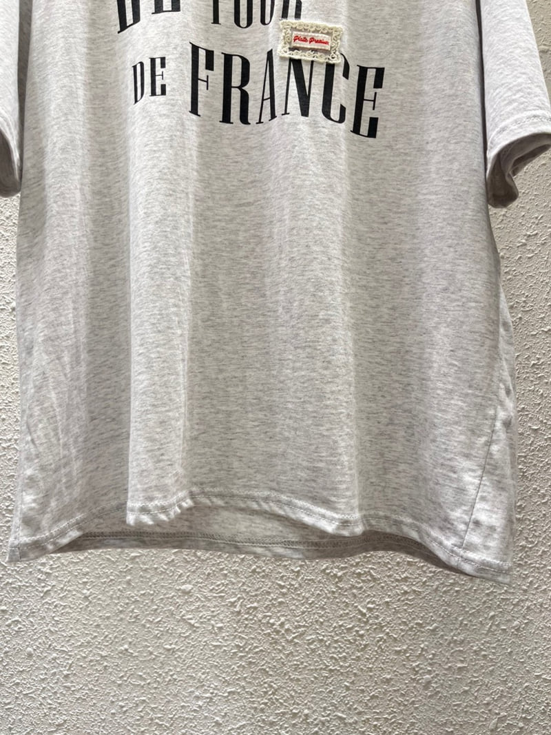 Another Plan - Korean Women Fashion - #womensfashion - France Label Tee - 11