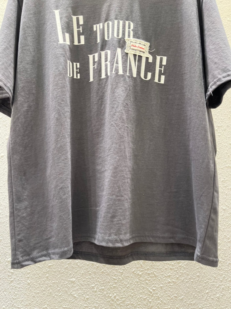 Another Plan - Korean Women Fashion - #womensfashion - France Label Tee - 5