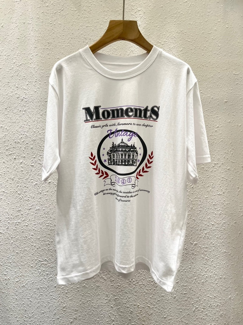 Another Plan - Korean Women Fashion - #womensfashion - Moment Pig Tee