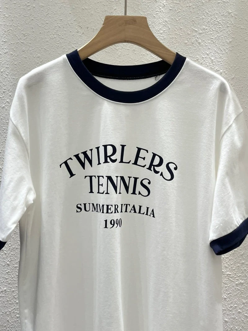 Another Plan - Korean Women Fashion - #womensfashion - Tennis Tee - 2