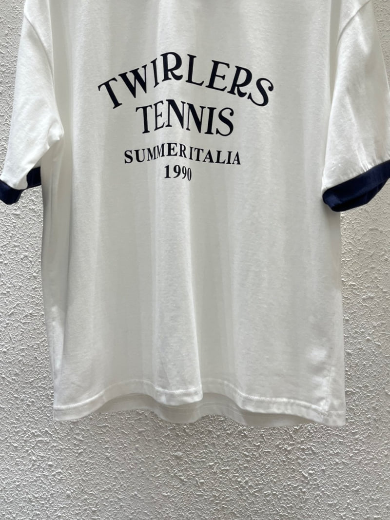 Another Plan - Korean Women Fashion - #momslook - Tennis Tee - 4