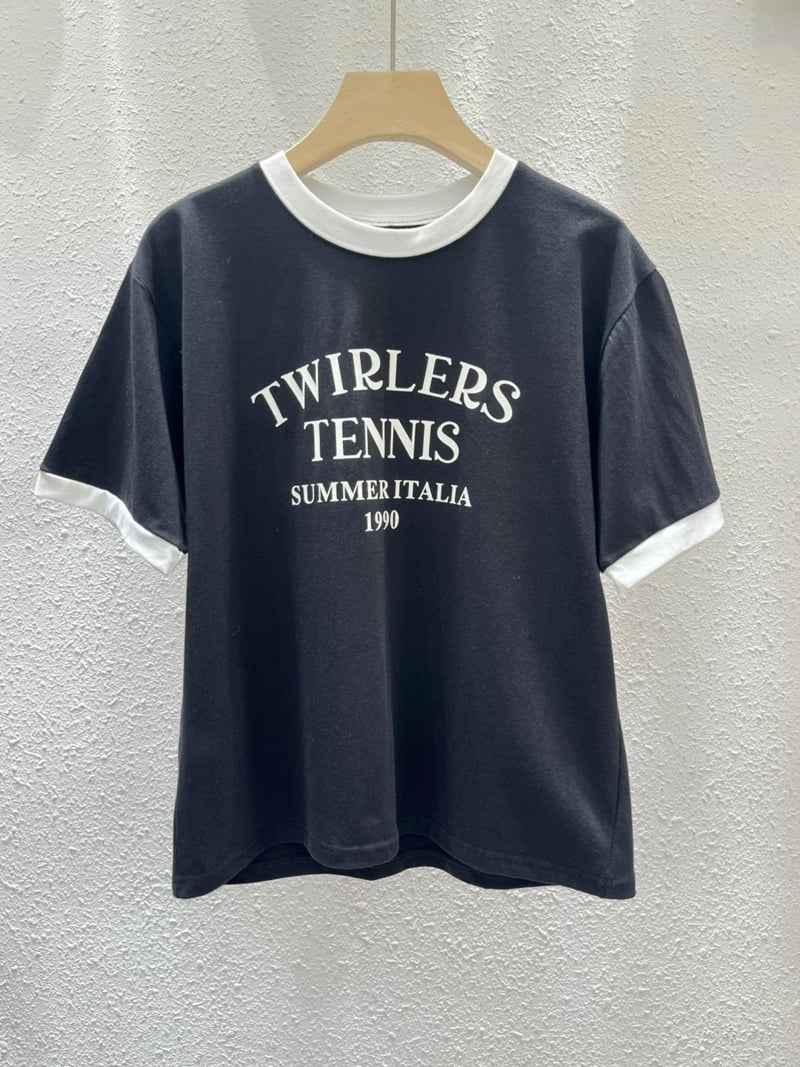 Another Plan - Korean Women Fashion - #womensfashion - Tennis Tee - 6