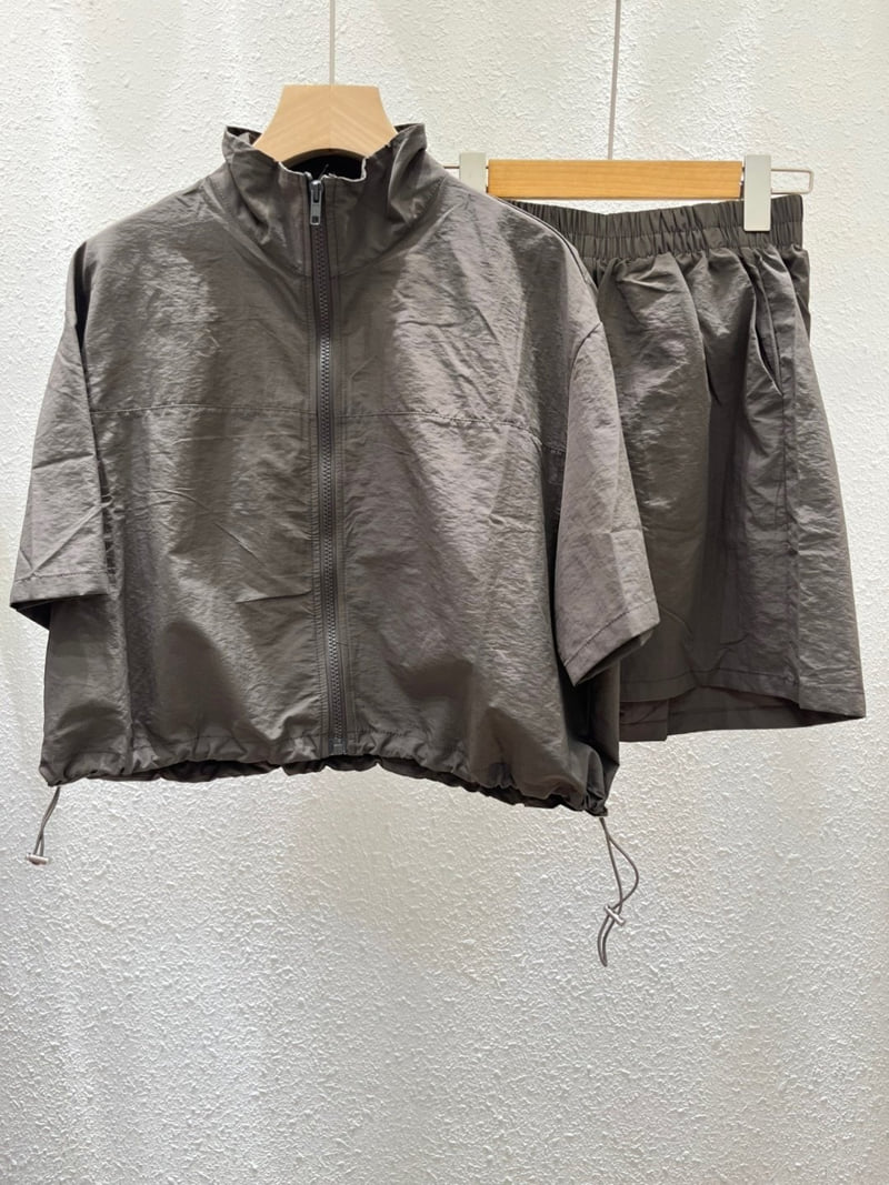 Another Plan - Korean Women Fashion - #womensfashion - 2001 Summer Windbreaker Set - 8