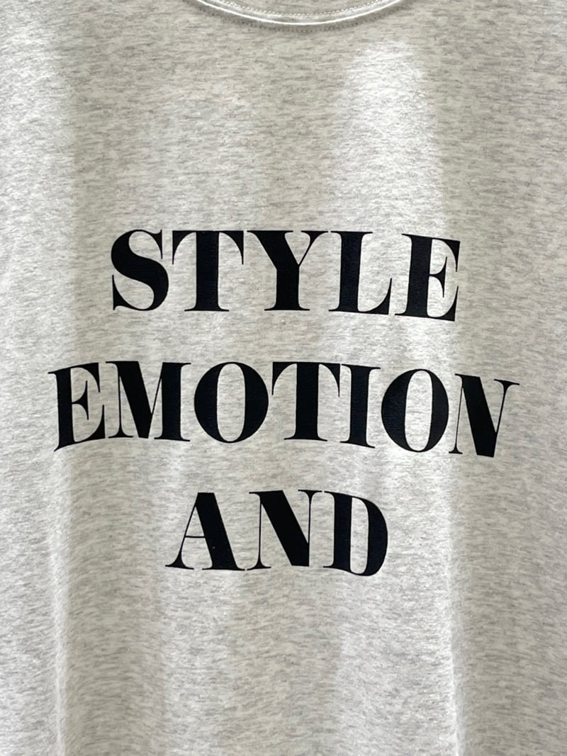 Another Plan - Korean Women Fashion - #womensfashion - Emotion Modal Tee - 8