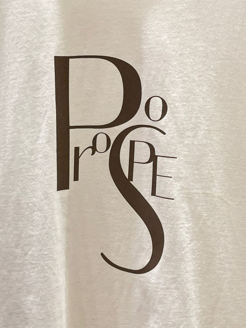 Another Plan - Korean Women Fashion - #womensfashion - Peace Dumbbell Tee - 11