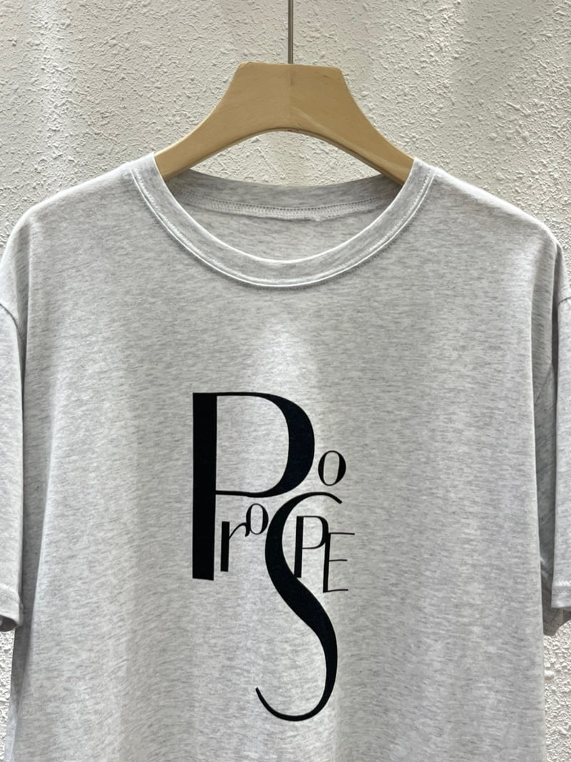 Another Plan - Korean Women Fashion - #womensfashion - Peace Dumbbell Tee - 7