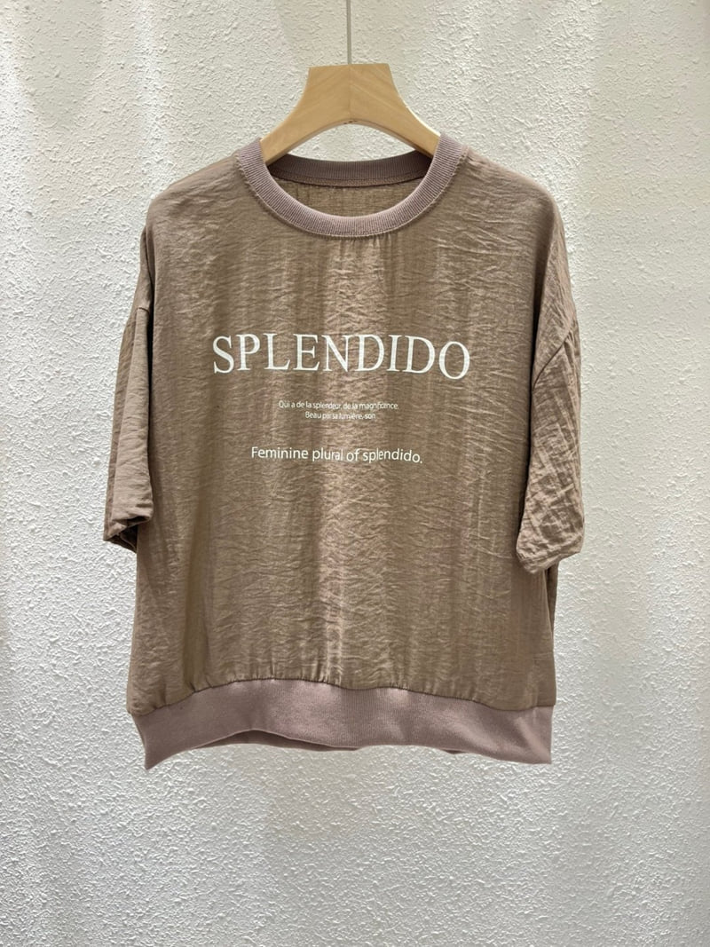 Another Plan - Korean Women Fashion - #womensfashion - Split Linen Tee - 5